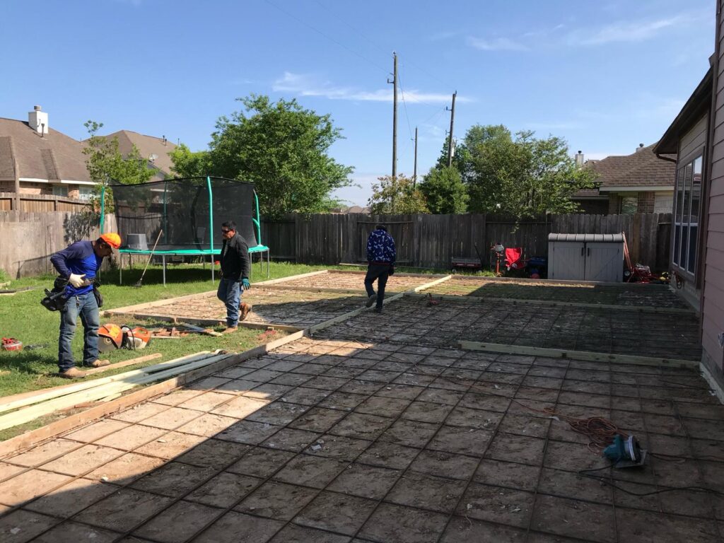 Concrete Patio